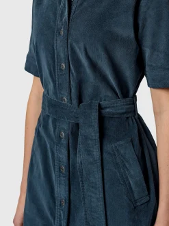 Ragwear Damen Cordkleid - YOUMODO in petrol
