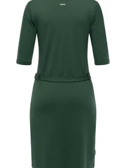 Ragwear Damen Jerseykleid - Kenisha in grün