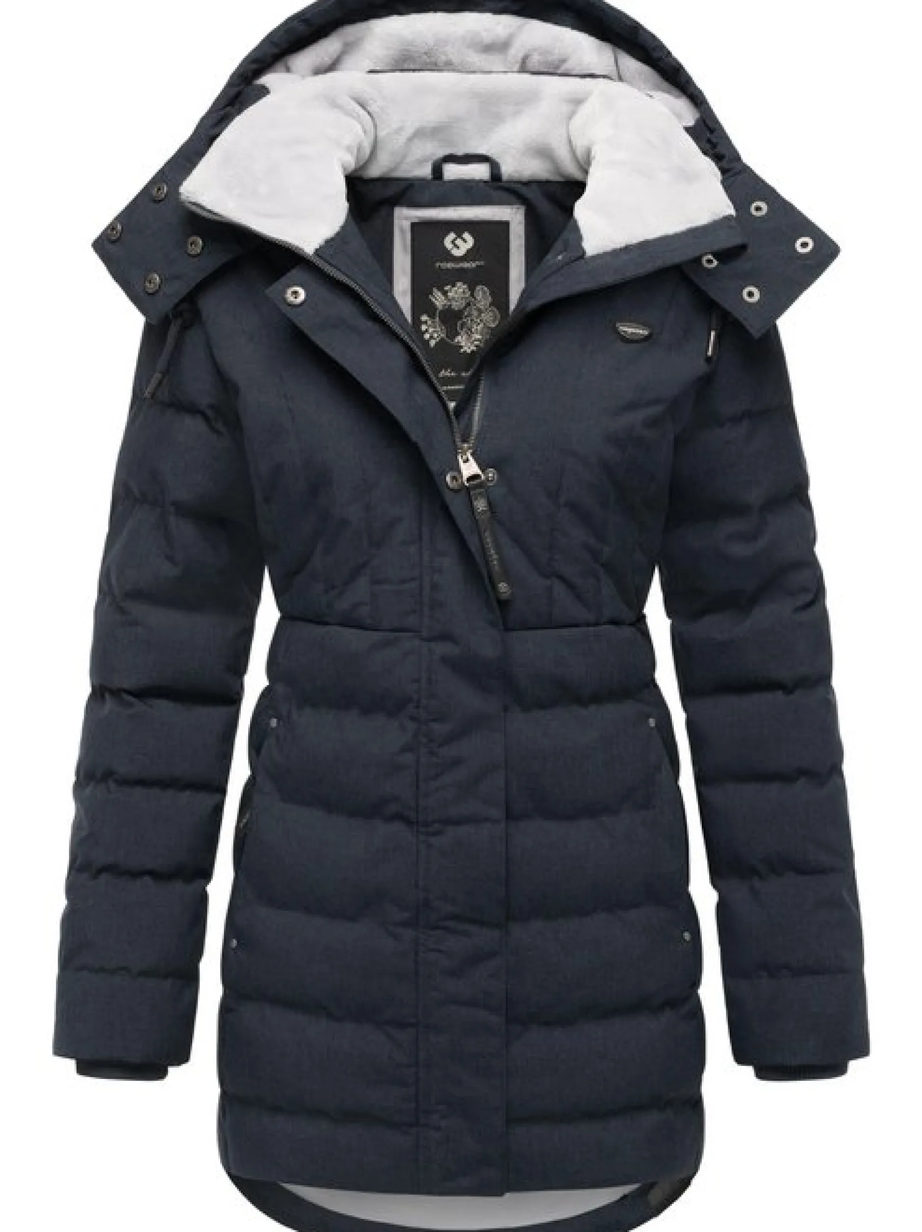 Ragwear Damen Kurzmantel - Ashanta in marine