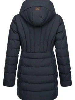 Ragwear Damen Kurzmantel - Ashanta in marine