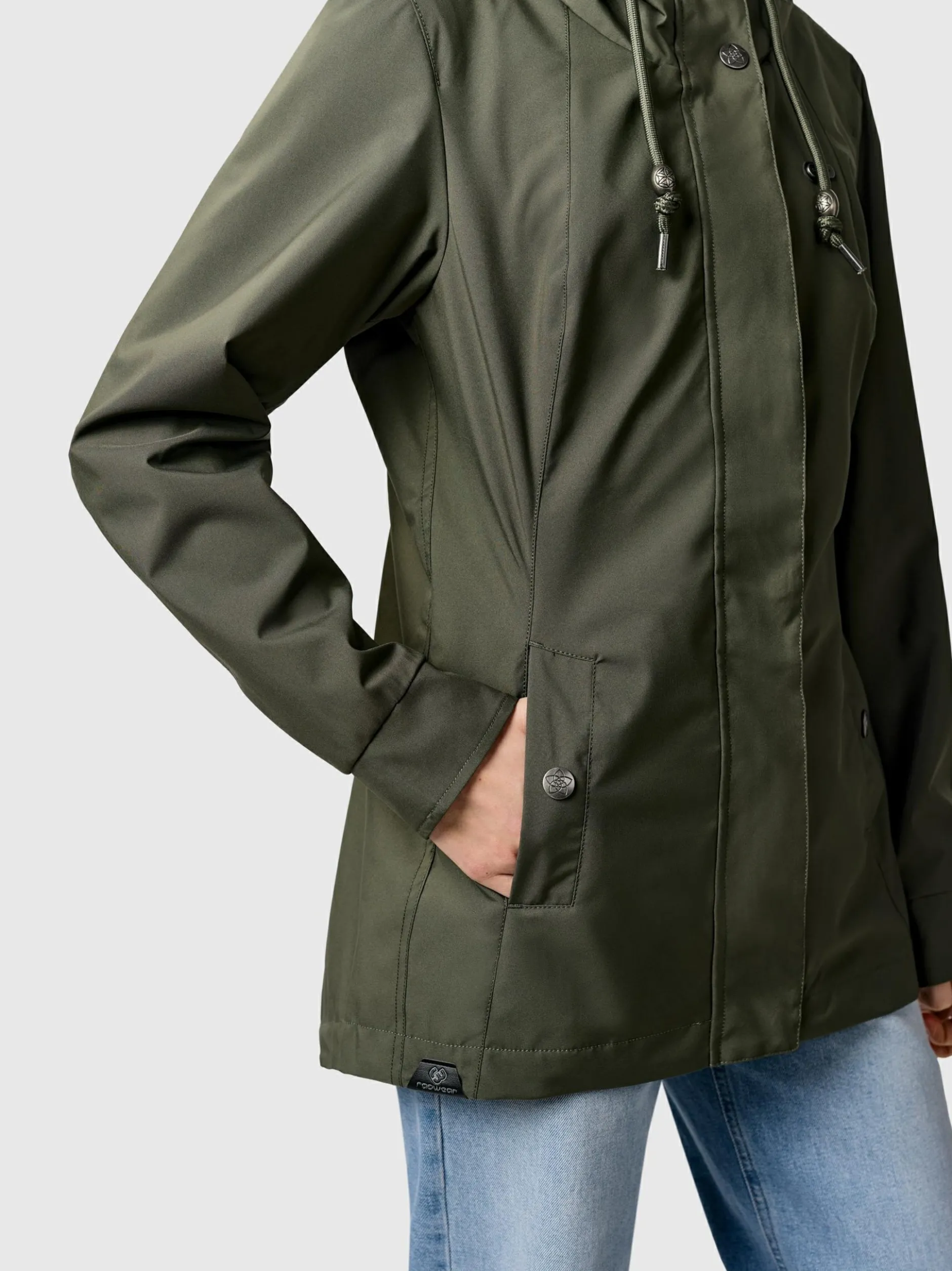 Ragwear Damen Outdoorjacke - Alvena Summer YOUMODO in oliv