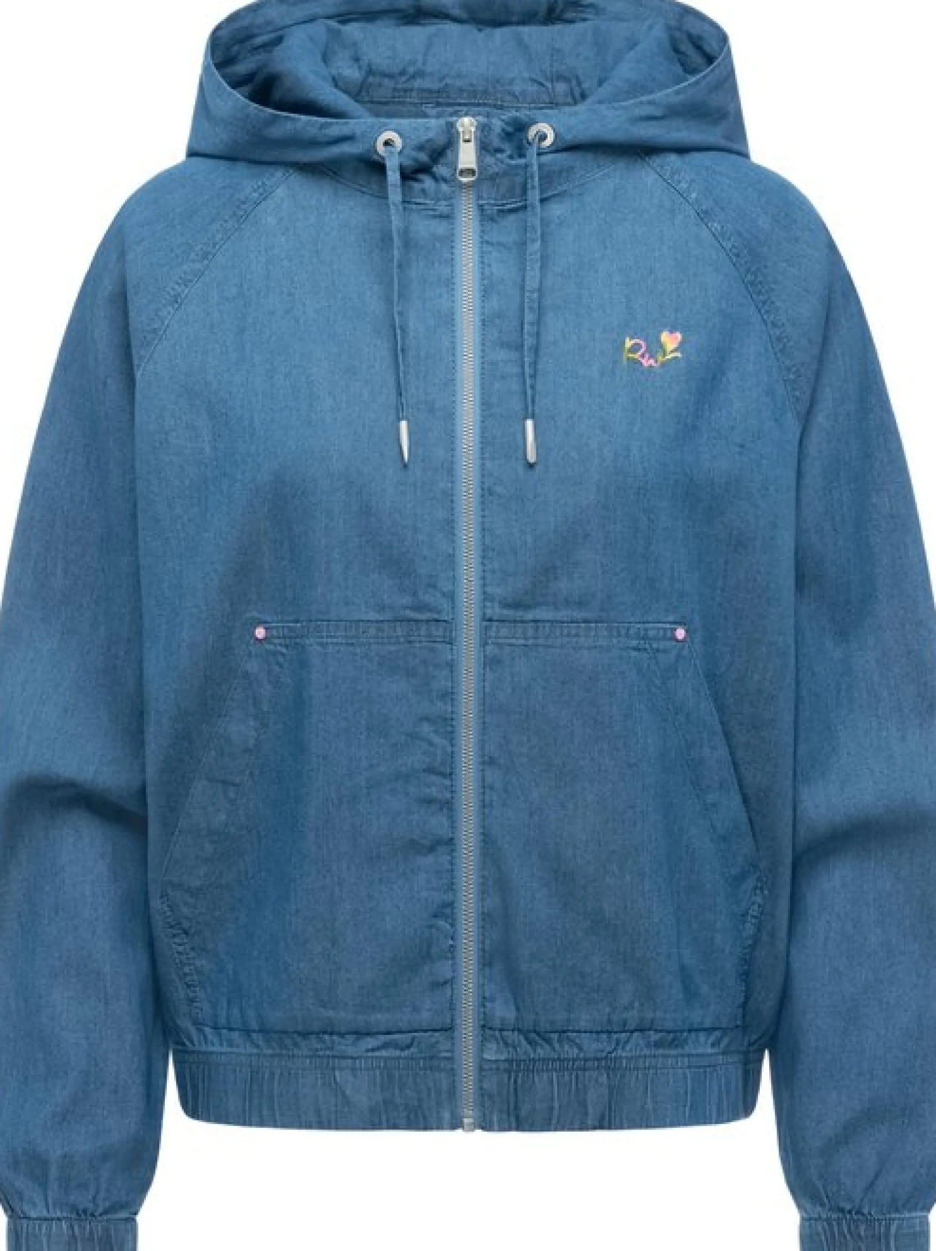 Ragwear Damen Outdoorjacke - Anndra Denim in blau