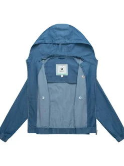Ragwear Damen Outdoorjacke - Anndra Denim in blau
