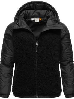 Ragwear Damen Outdoorjacke - Leeloo in schwarz