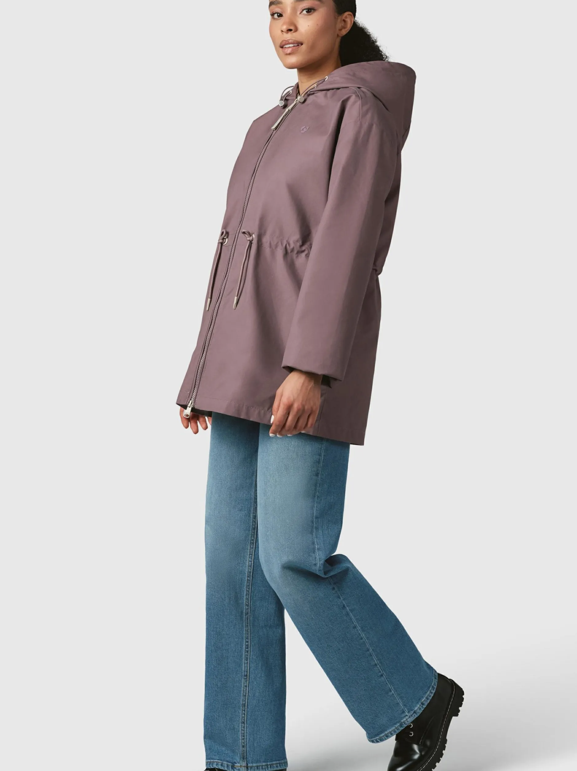 Ragwear Damen Outdoorjacke - Monadissimo B in altrosa