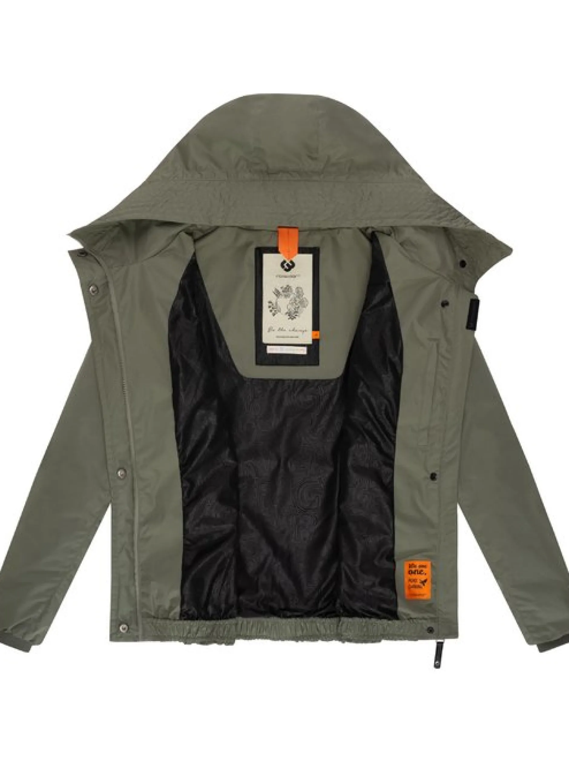 Ragwear Damen Outdoorjacke - Vannesa in oliv