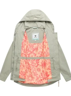 Ragwear Damen Parka - Dankira in schilf