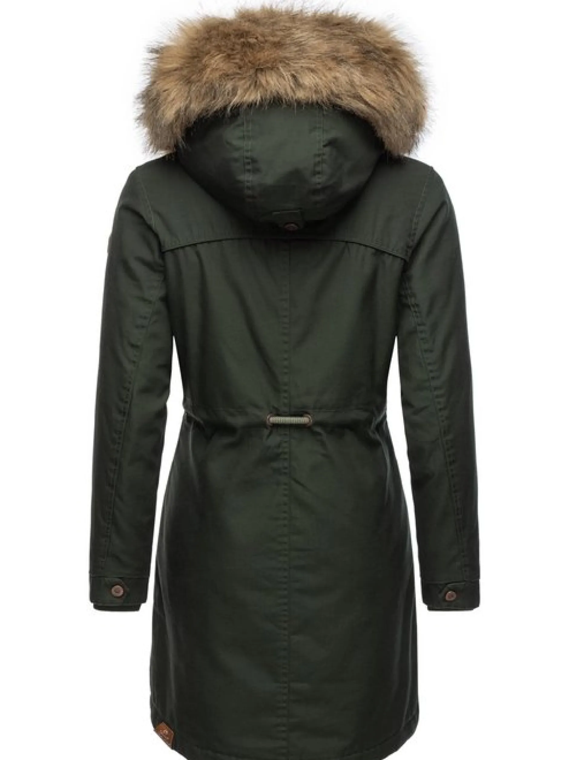 Ragwear Damen Parka - Tawny in oliv