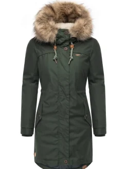 Ragwear Damen Parka - Tawny in oliv