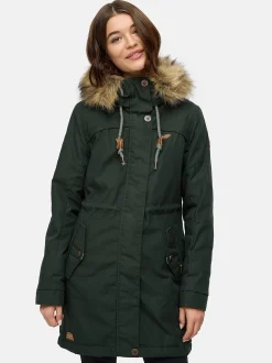 Ragwear Damen Parka - Tawny in oliv