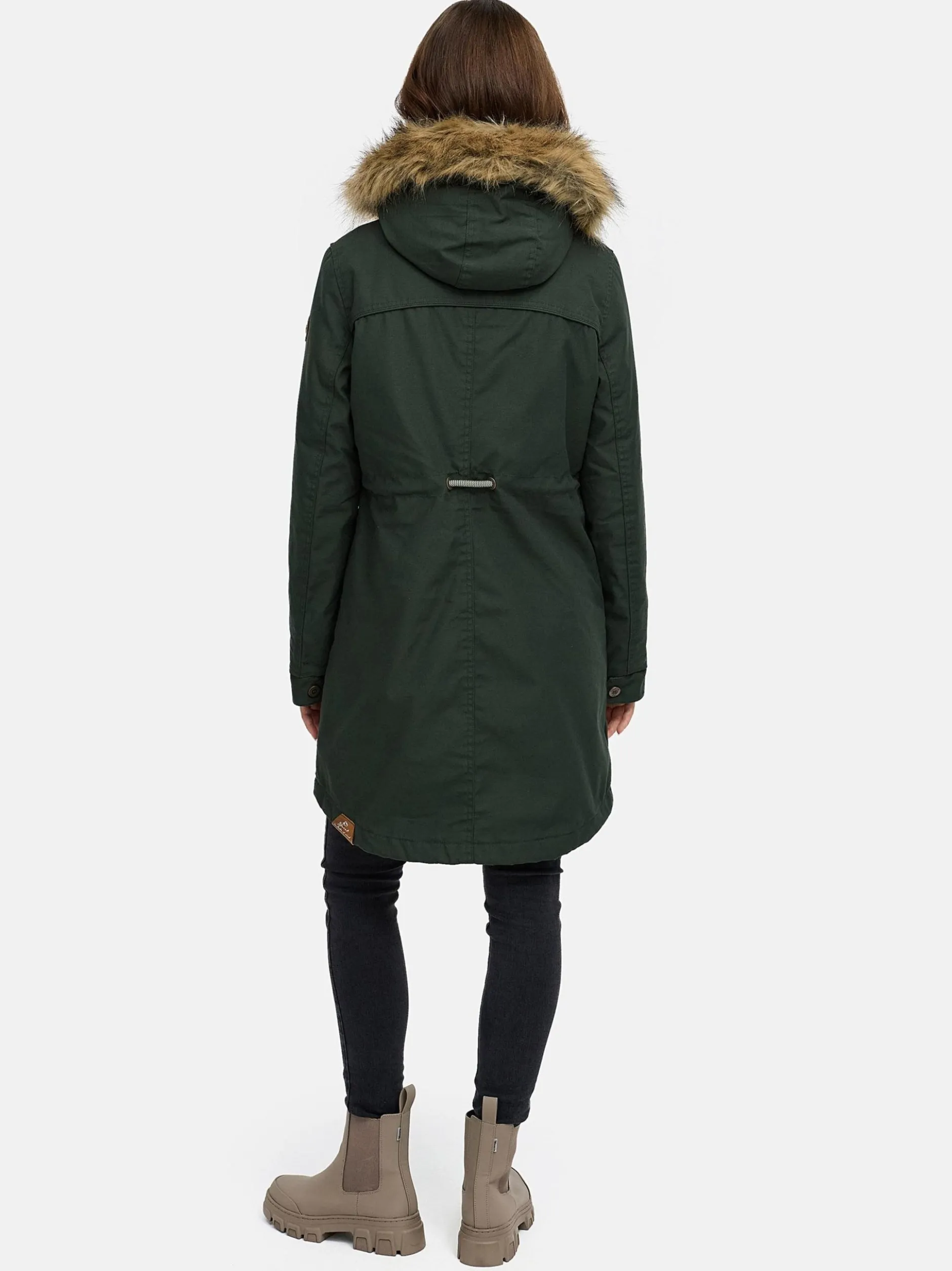 Ragwear Damen Parka - Tawny in oliv