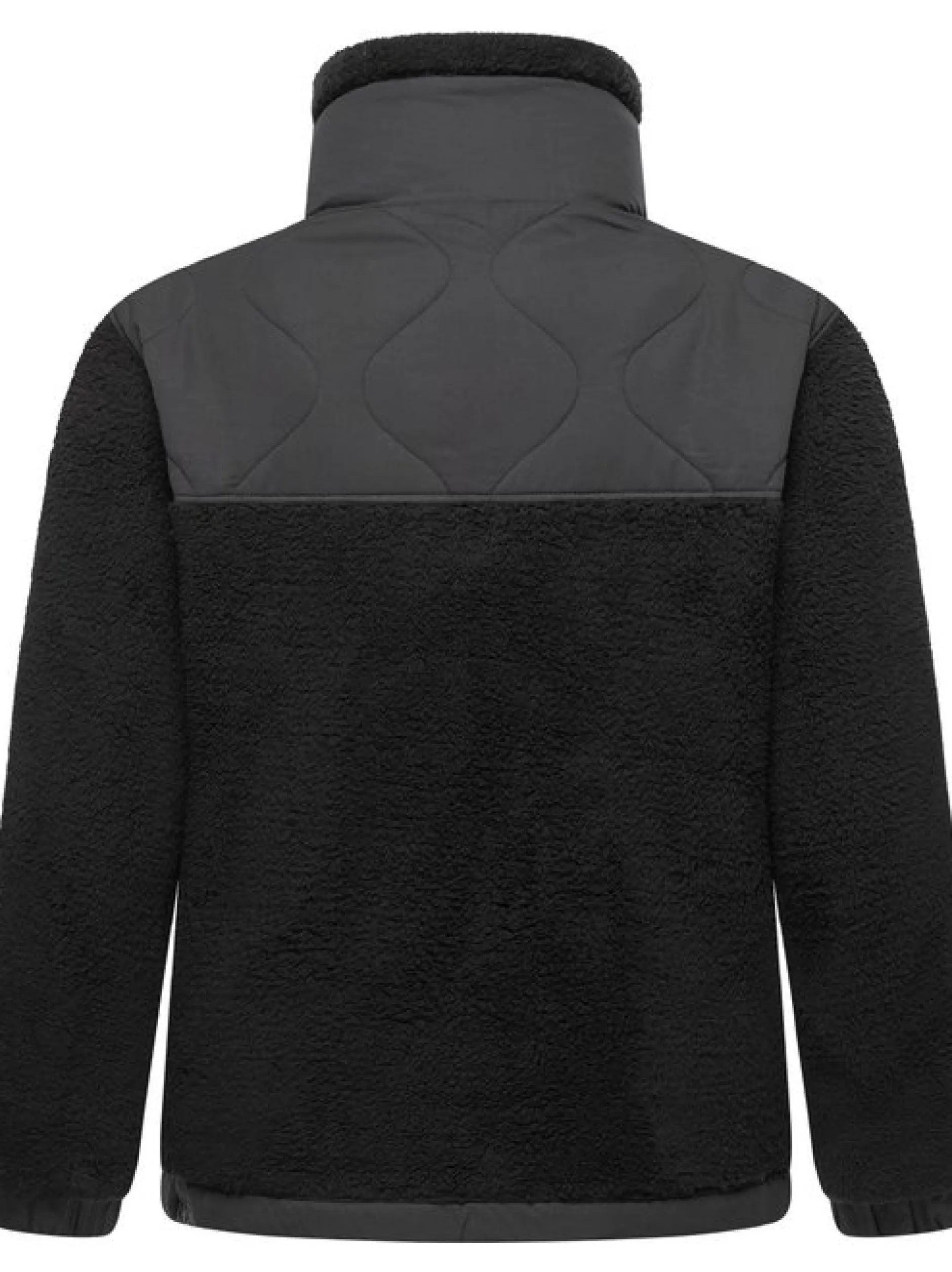 Ragwear Damen Plüschjacke - Arctika in schwarz