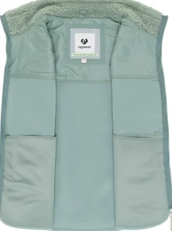 Ragwear Damen Plüschweste - Junkin Bonded in grün