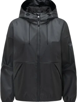 Ragwear Damen Regenjacke - Cezzy Rainy in schwarz