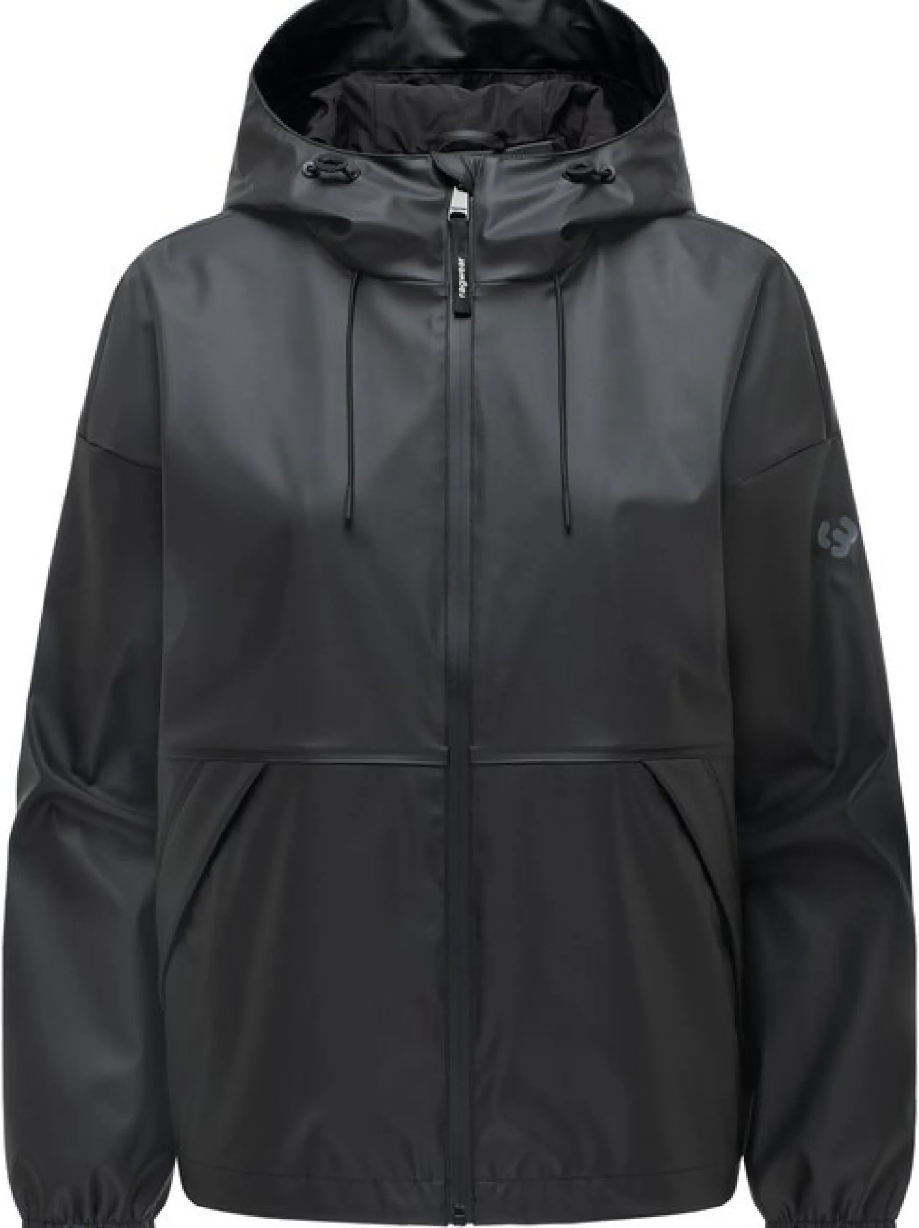 Ragwear Damen Regenjacke - Cezzy Rainy in schwarz
