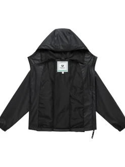 Ragwear Damen Regenjacke - Cezzy Rainy in schwarz