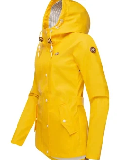 Ragwear Damen Regenjacke - YM-Marge in gelb