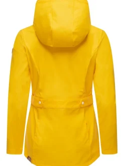 Ragwear Damen Regenjacke - YM-Marge in gelb