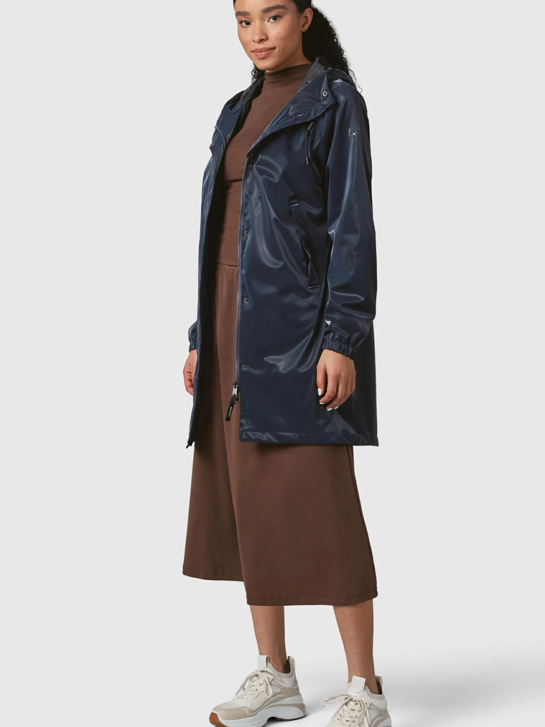 Ragwear Damen Regenmantel - Husty Rainy in marine
