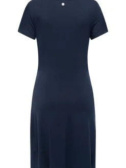 Ragwear Damen Shirtkleid - Knotta in marine