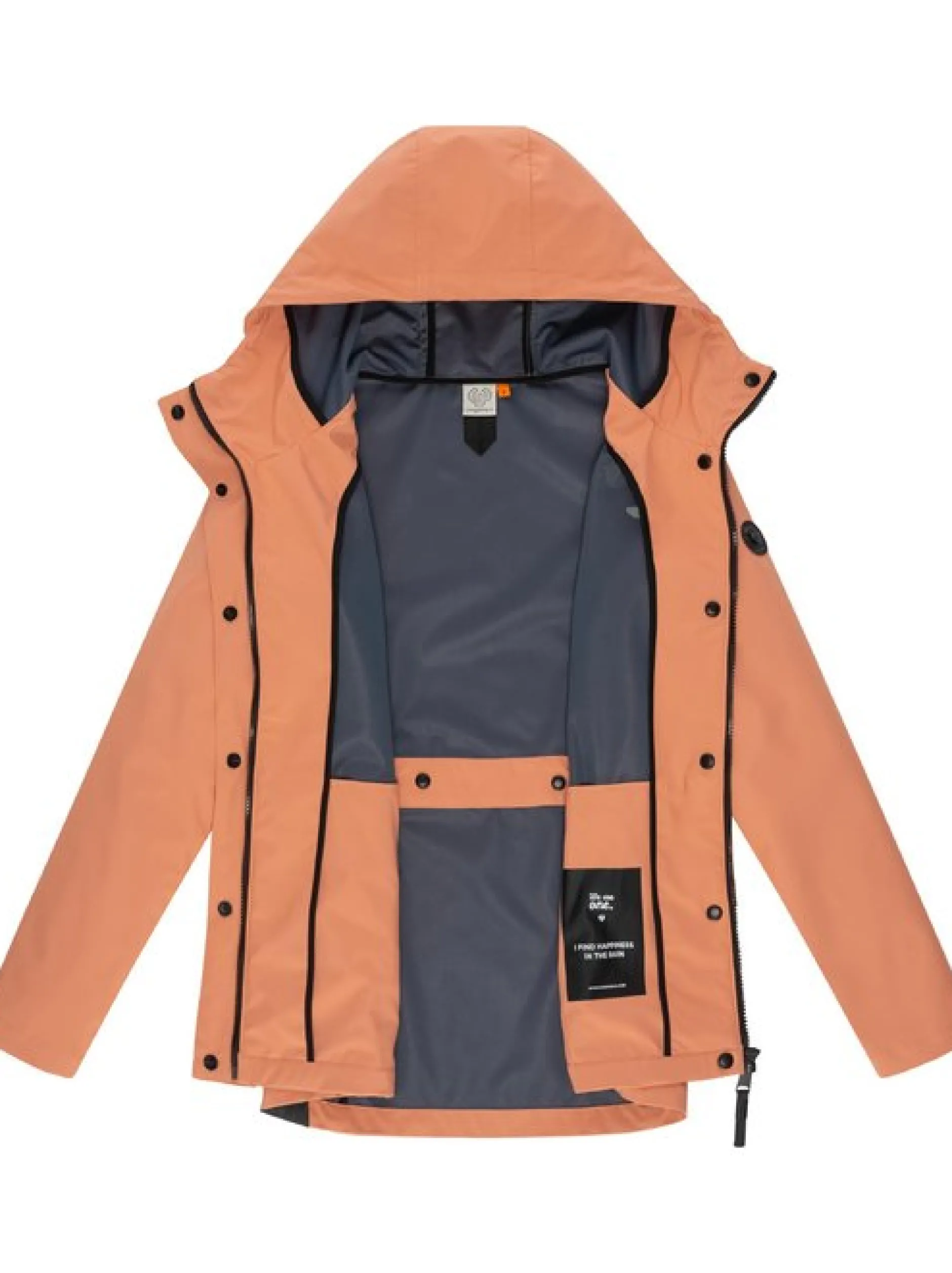 Ragwear Damen Softshelljacke - Margge Shell in aprikot