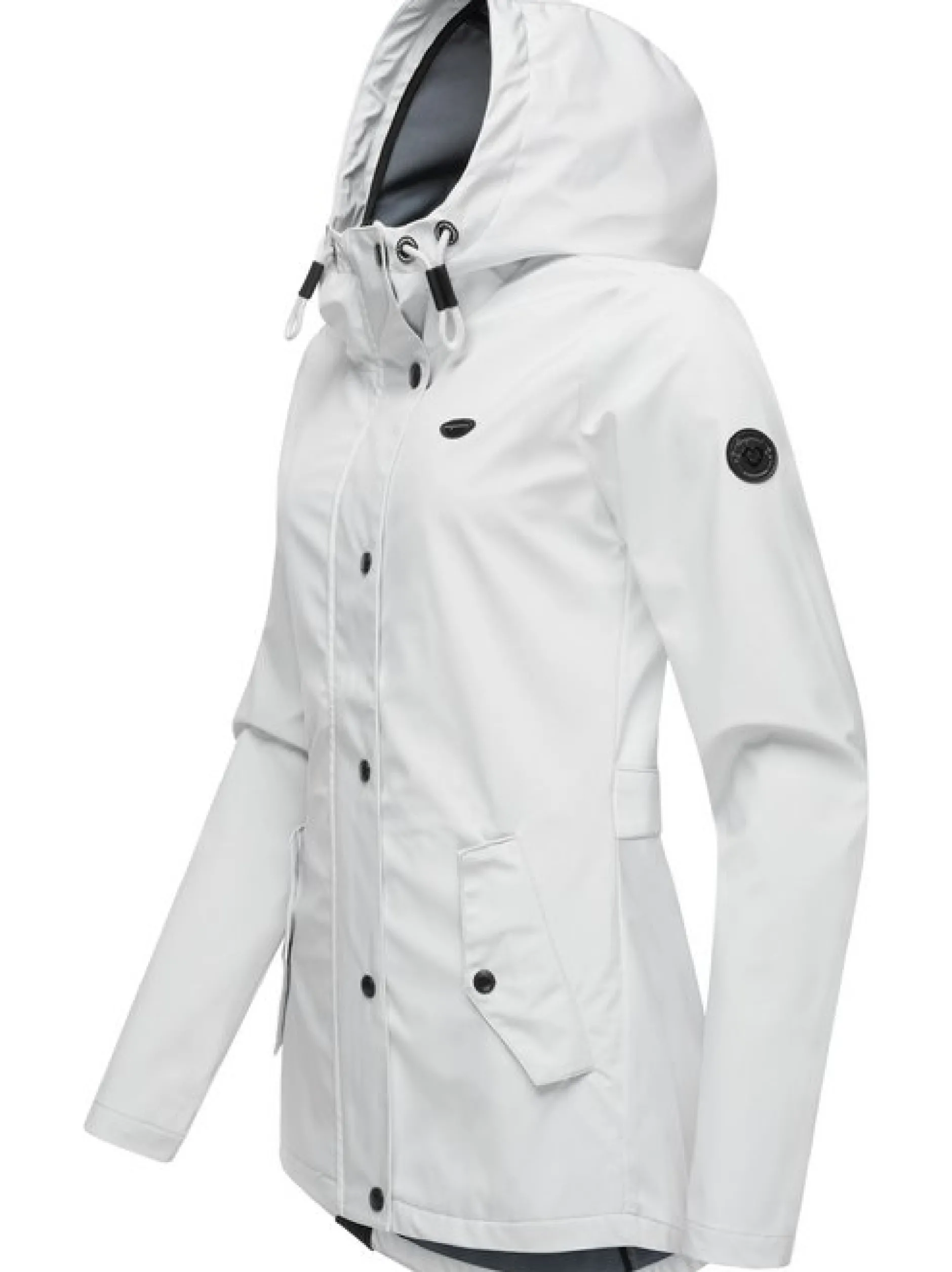 Ragwear Damen Softshelljacke - Margge Shell in weiß