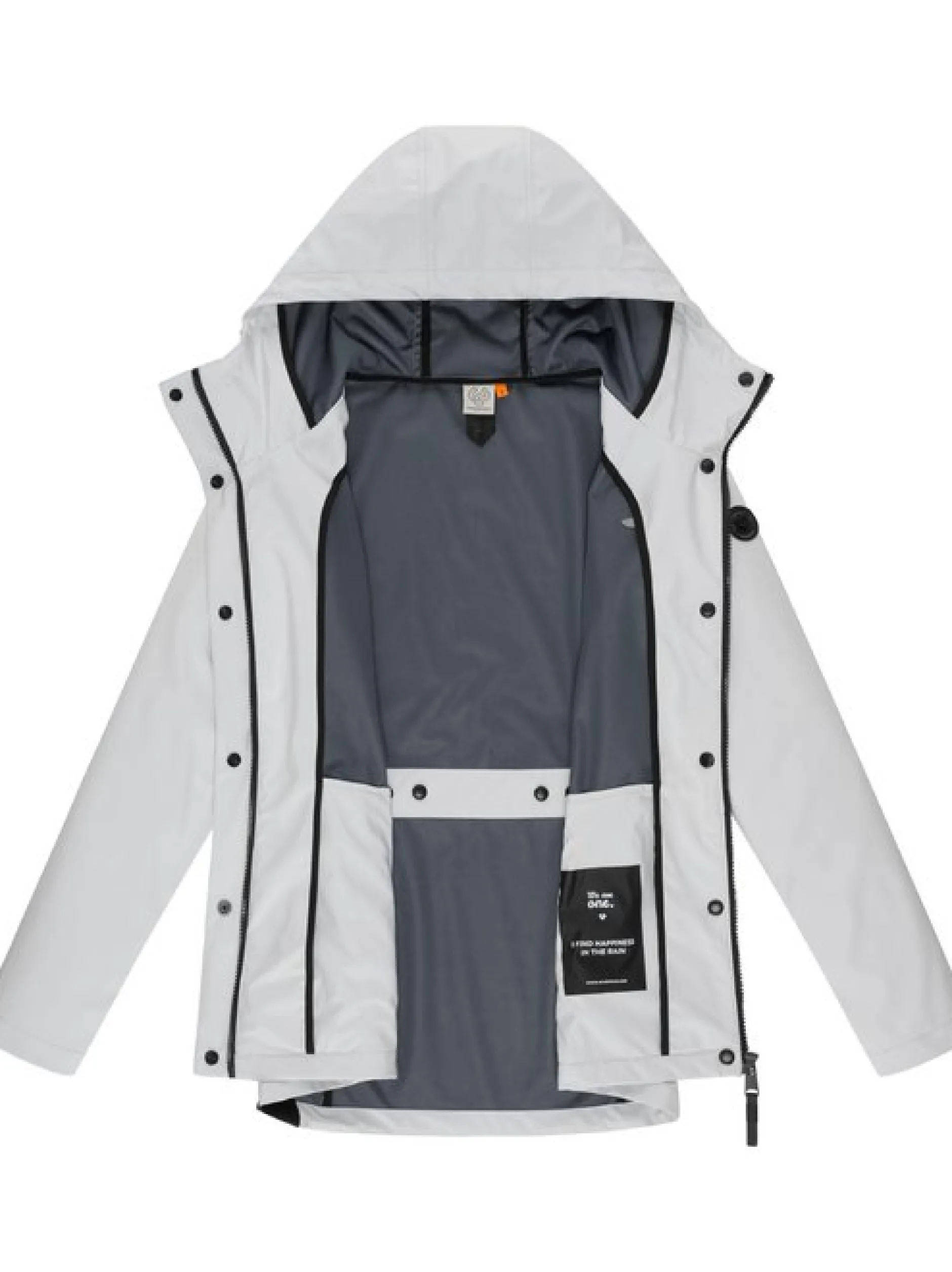 Ragwear Damen Softshelljacke - Margge Shell in weiß