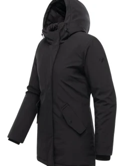 Ragwear Damen Softshellmantel - Navanuti in schwarz