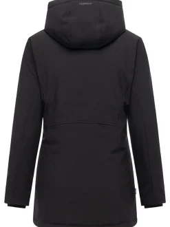 Ragwear Damen Softshellmantel - Navanuti in schwarz