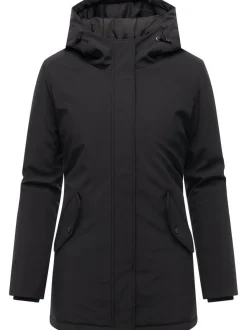 Ragwear Damen Softshellmantel - Navanuti in schwarz