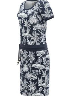 Ragwear Damen Sommerkleid - Baomi Tropic YOUMODO in marine