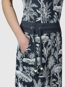 Ragwear Damen Sommerkleid - Baomi Tropic YOUMODO in marine