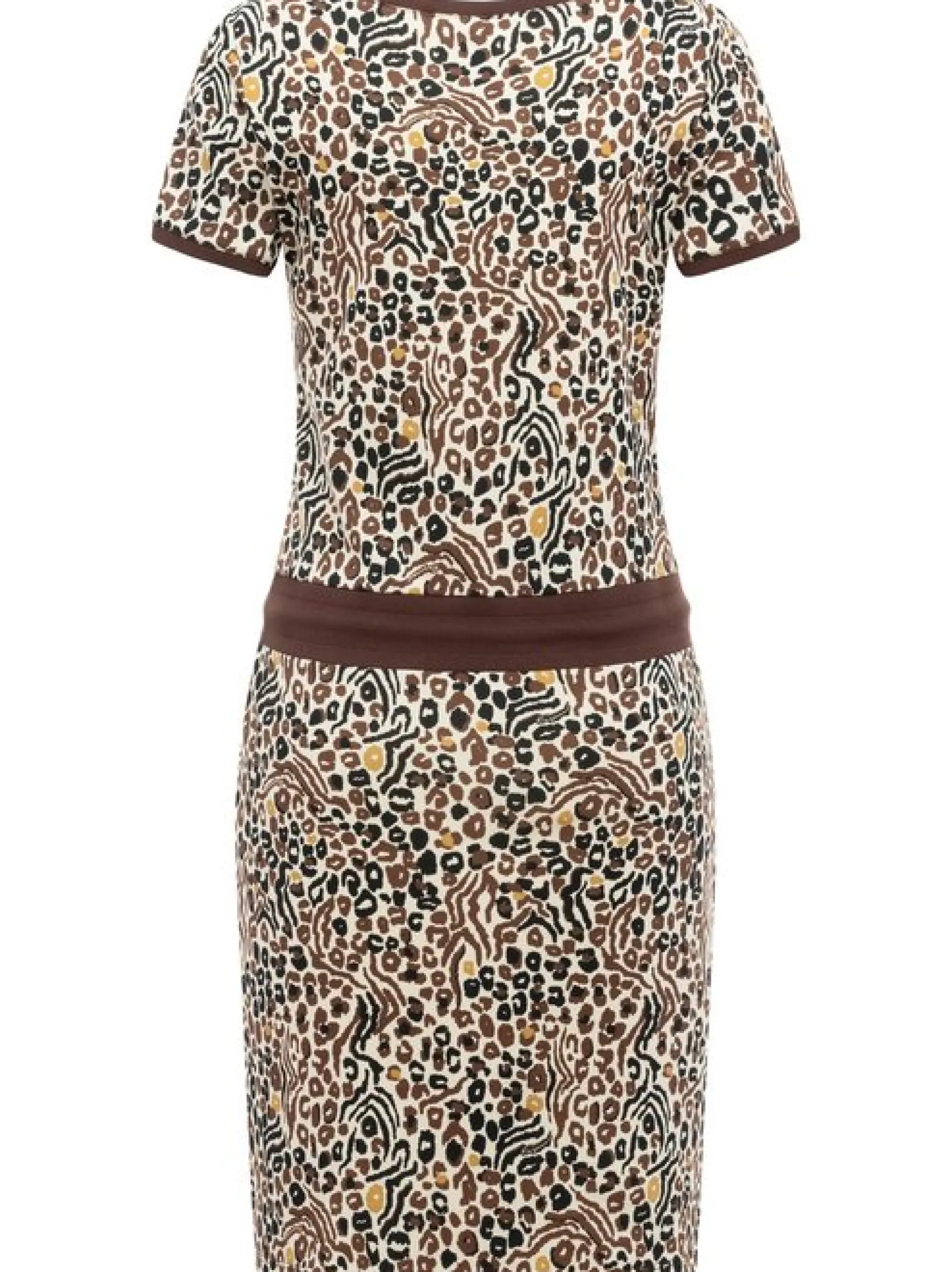Ragwear Damen Sommerkleid - Baomi Zoo YOUMODO in braun