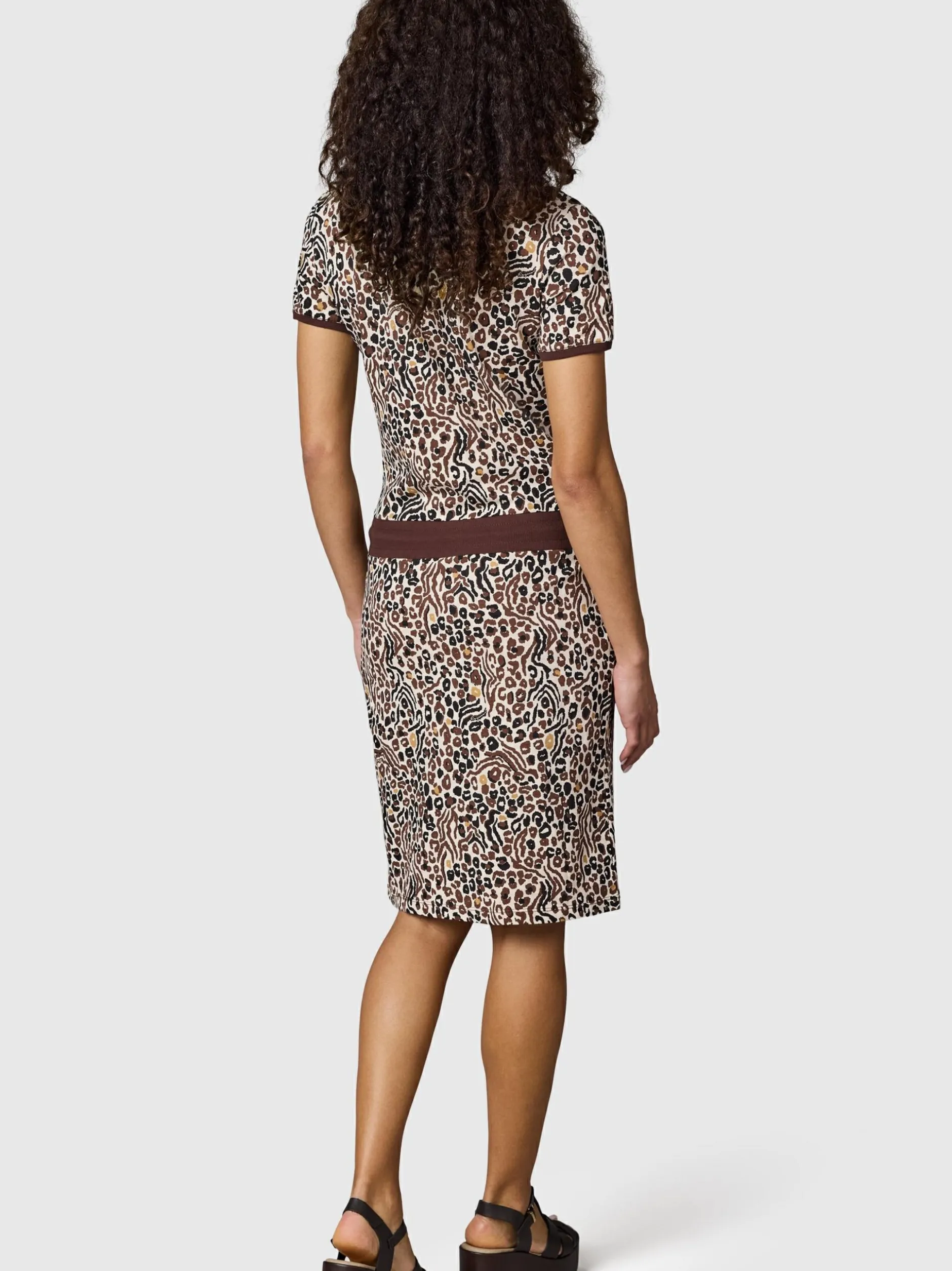 Ragwear Damen Sommerkleid - Baomi Zoo YOUMODO in braun