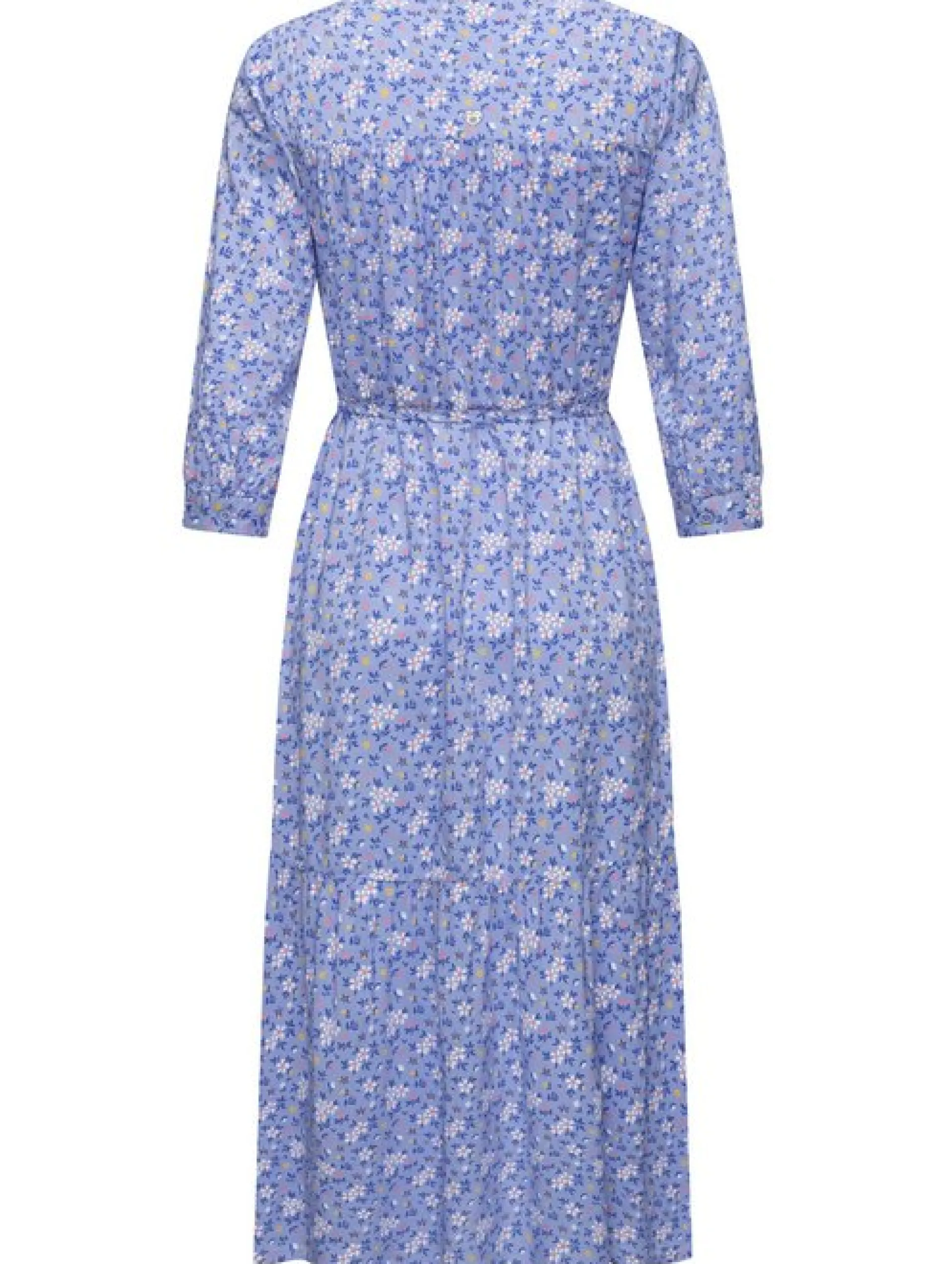 Ragwear Damen Sommerkleid - Meve in blau - Länge: lang