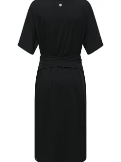 Ragwear Damen Sommerkleid - Pallerma in schwarz