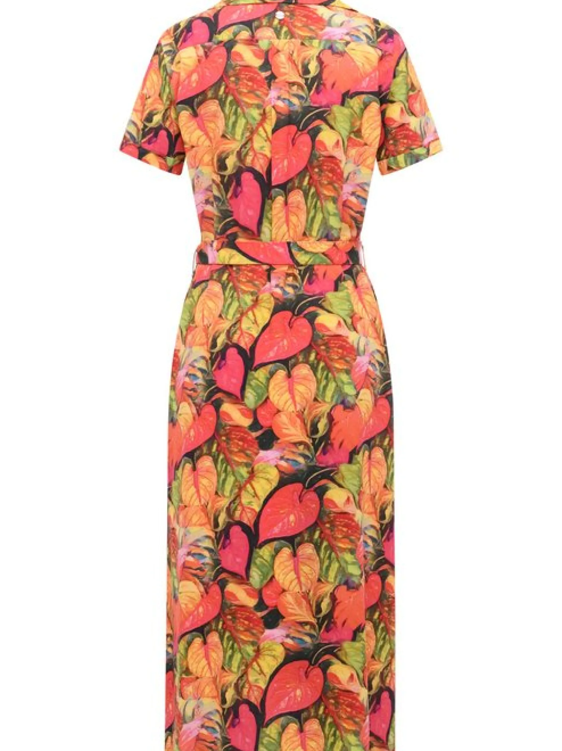 Ragwear Damen Sommerkleid - Sawira Long Print in mehrfarbig