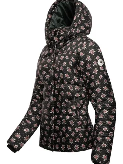 Ragwear Damen Steppjacke - Relive Remake in schwarz