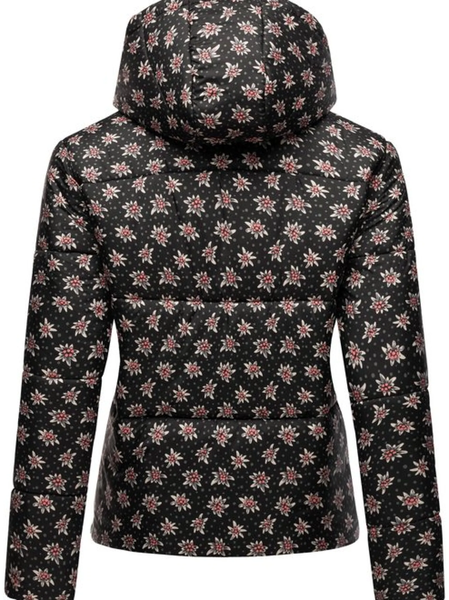 Ragwear Damen Steppjacke - Relive Remake in schwarz