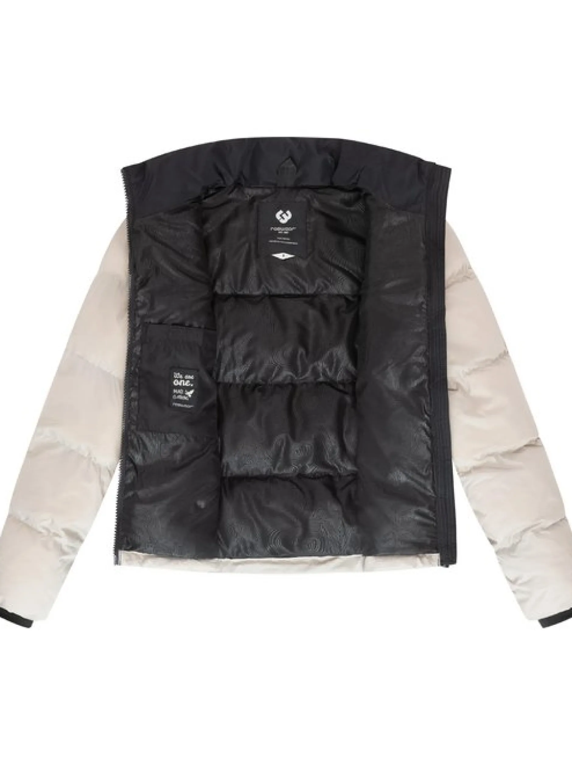 Ragwear Damen Steppjacke - Serah in ecru