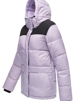 Ragwear Damen Steppjacke - Wikesh in flieder