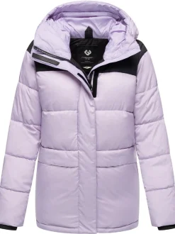 Ragwear Damen Steppjacke - Wikesh in flieder