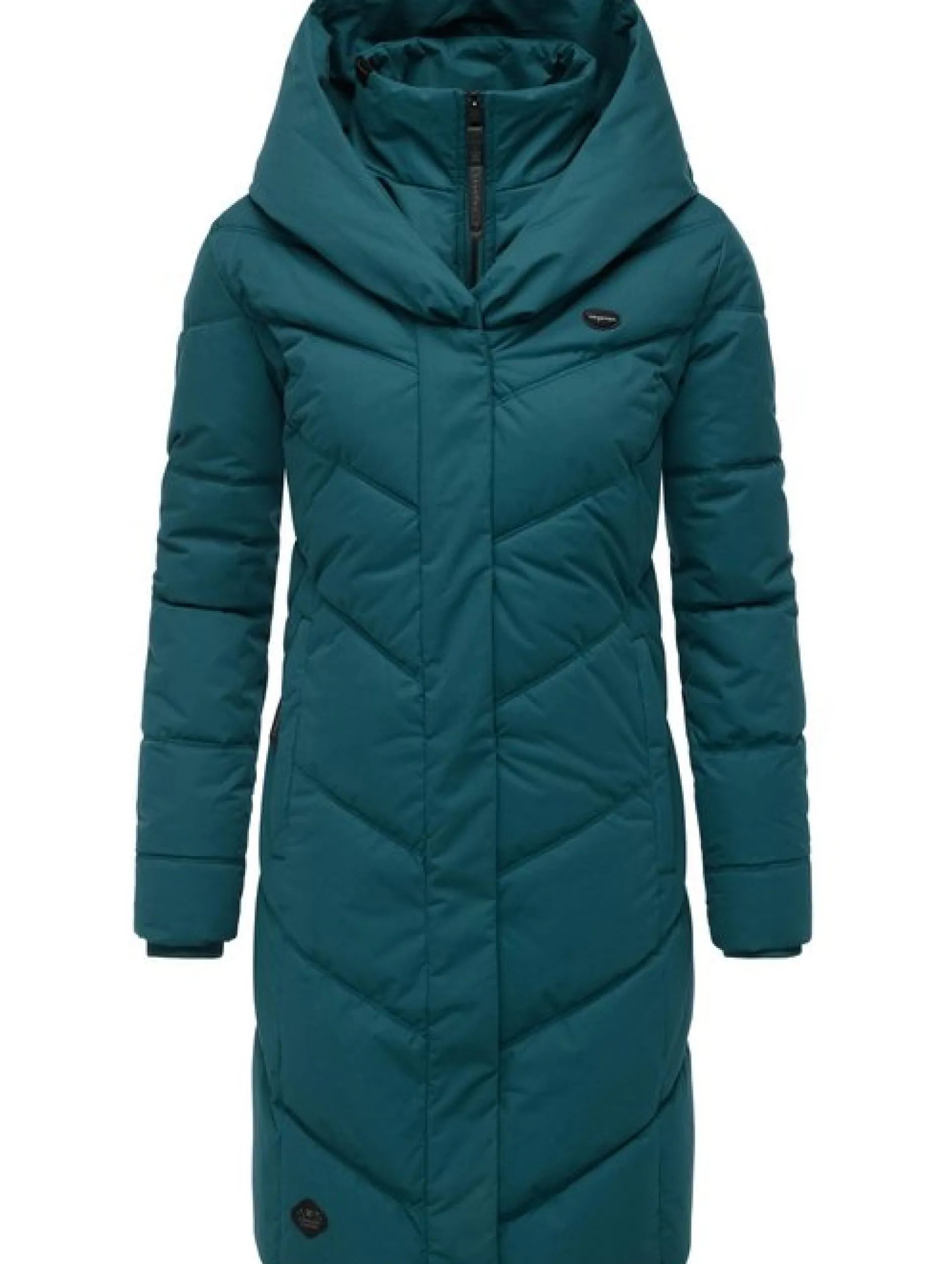 Ragwear Damen Steppmantel - Natalka in grün