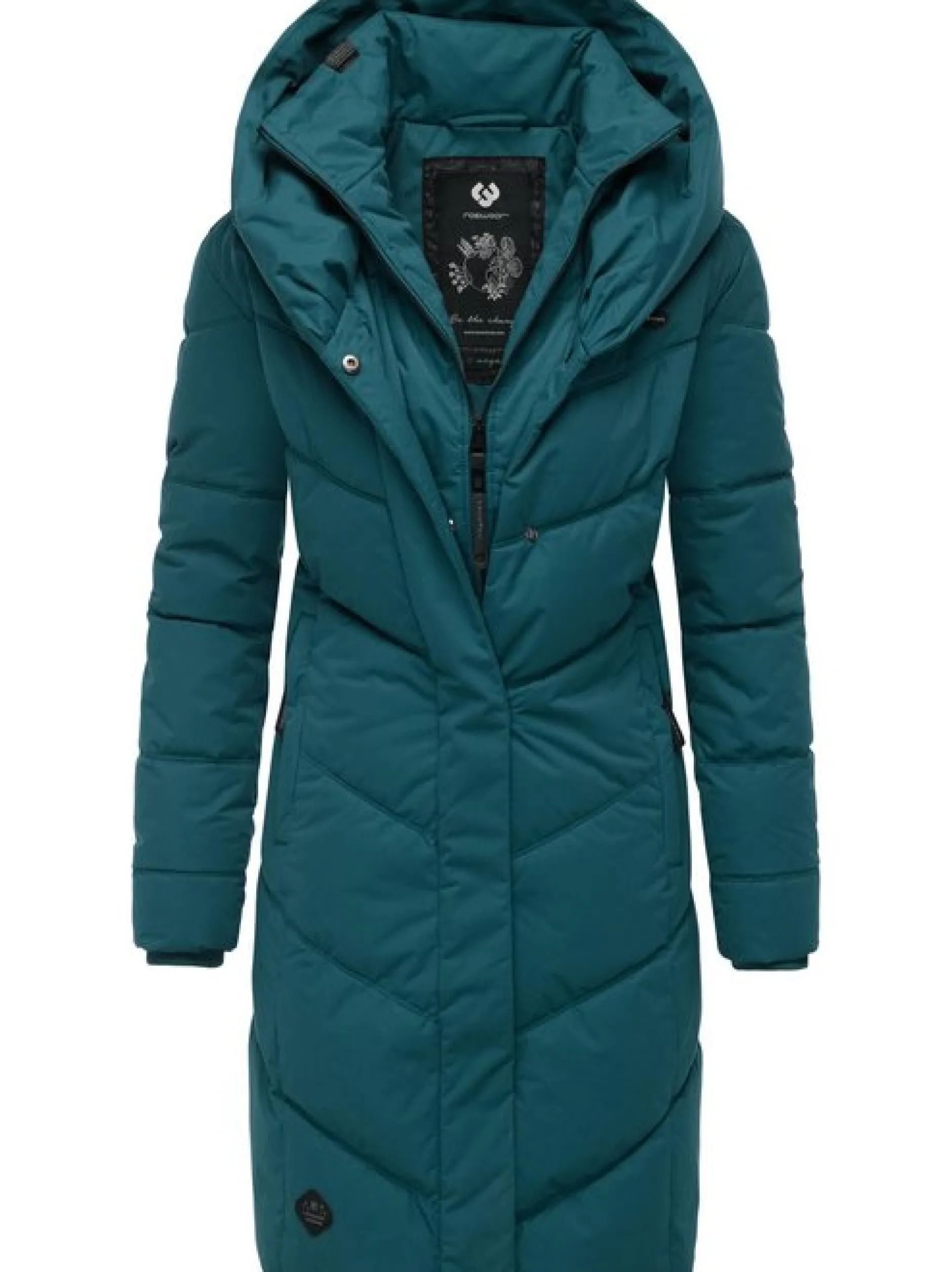 Ragwear Damen Steppmantel - Natalka in grün