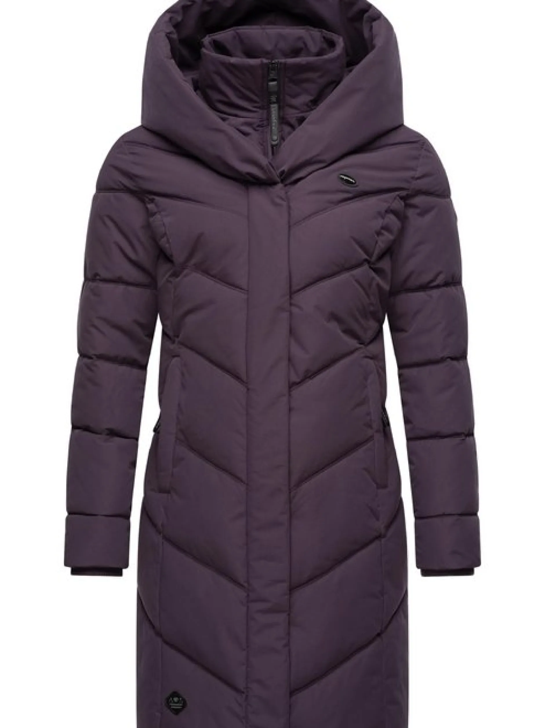 Ragwear Damen Steppmantel - Natalka in lila