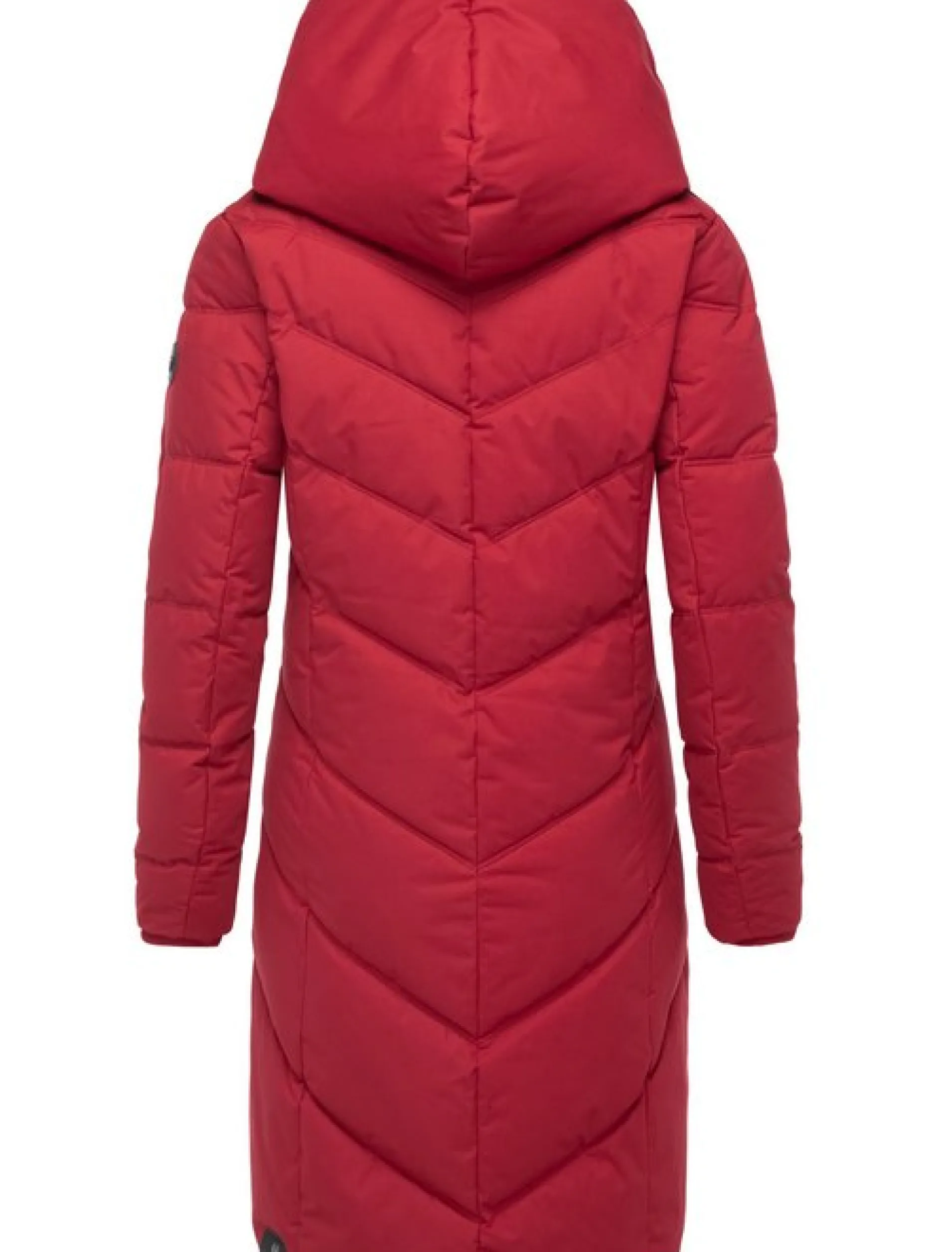 Ragwear Damen Steppmantel - Natalka in rot