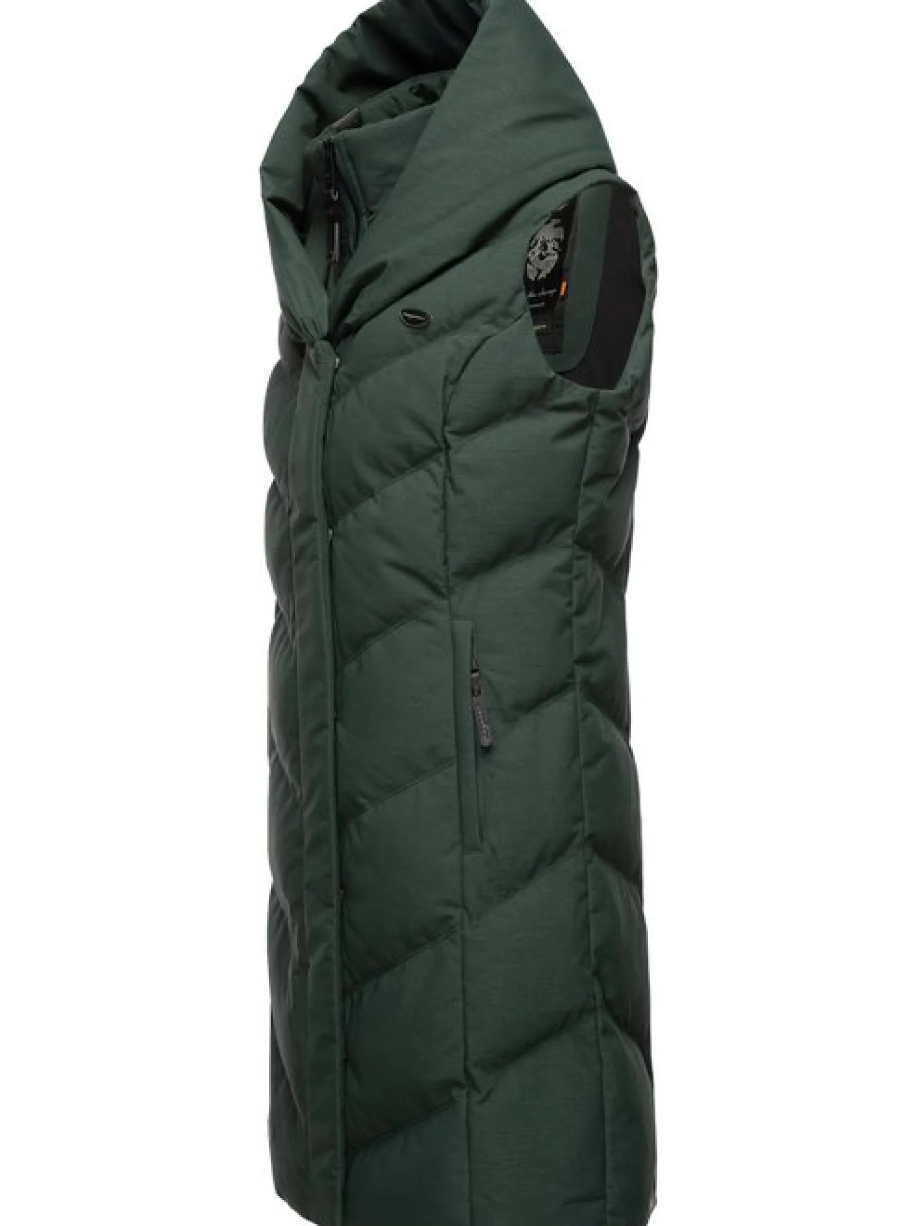 Ragwear Damen Steppweste - Natalka Vest in aqua