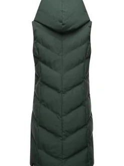 Ragwear Damen Steppweste - Natalka Vest in aqua