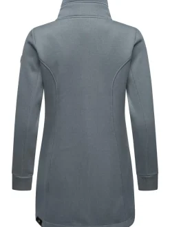 Ragwear Damen Sweatjacke - Letrice Bonded in grau