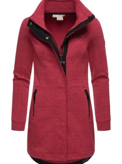 Ragwear Damen Sweatjacke - Letrice in rosa